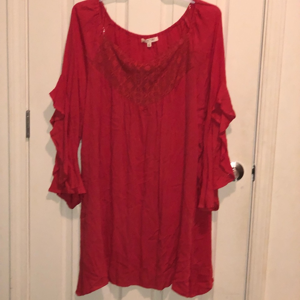 Women’s pink dress